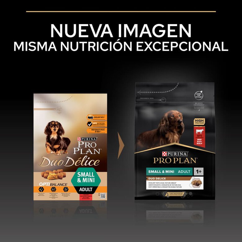Pro Plan Small e Mini Duo Délice ração para cães,  Imagem número 2 Pro Plan Small e Mini Duo Délice ração para cães, , large Imagem número 2