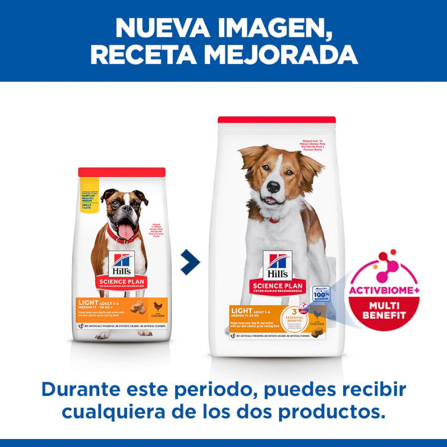 14 kg Hill's Science Plan Adult Medium Frango ra&ccedil;&atilde;o para c&atilde;es, , large Imagem n&uacute;mero 3