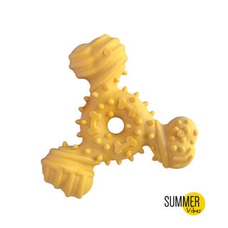 Summer Vibes Brinquedo de mastigar flutuante Clover para cães