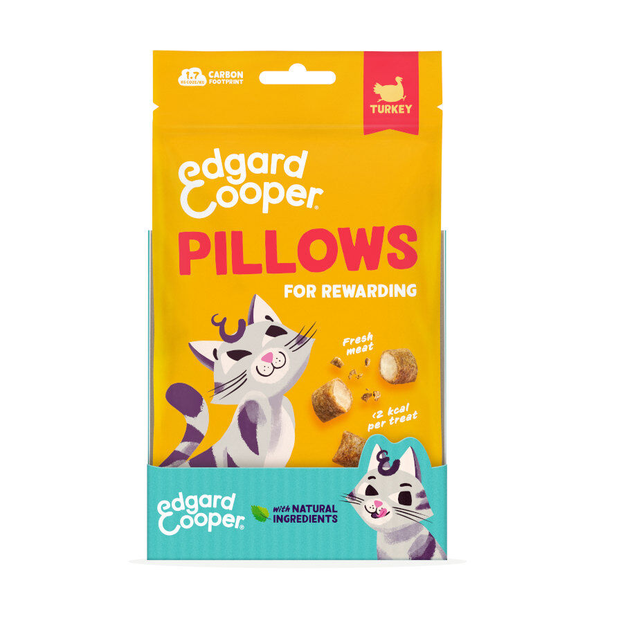 60 g Edgard & Cooper Pillows Snack de peru para gatos , , large Imagem n&uacute;mero 9