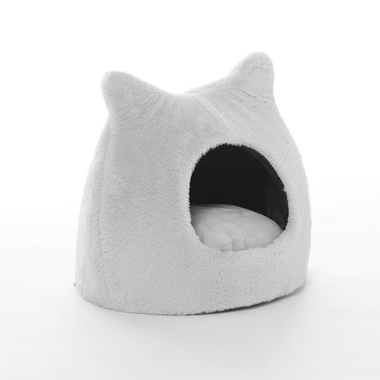 Leeby Igloo Anti Stress Cinzento para gatos,  Imagem número 1 Leeby Igloo Anti Stress Cinzento para gatos, , large Imagem número 1