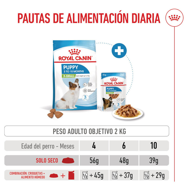 3 kg Royal Canin X-Small Puppy ração para cães,  Imagem número 8 3 kg Royal Canin X-Small Puppy ração para cães, , large Imagem número 8