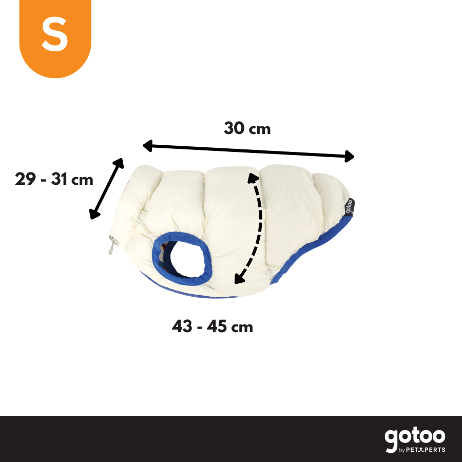 Goto Casaco Acolchoado Revers&iacute;vel para c&atilde;es, , large Imagem n&uacute;mero 4
