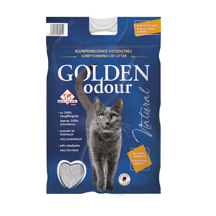 14 kg Golden Odour Areia Aglomerante Absorve Odores para gatos, , large Imagem n&uacute;mero 1