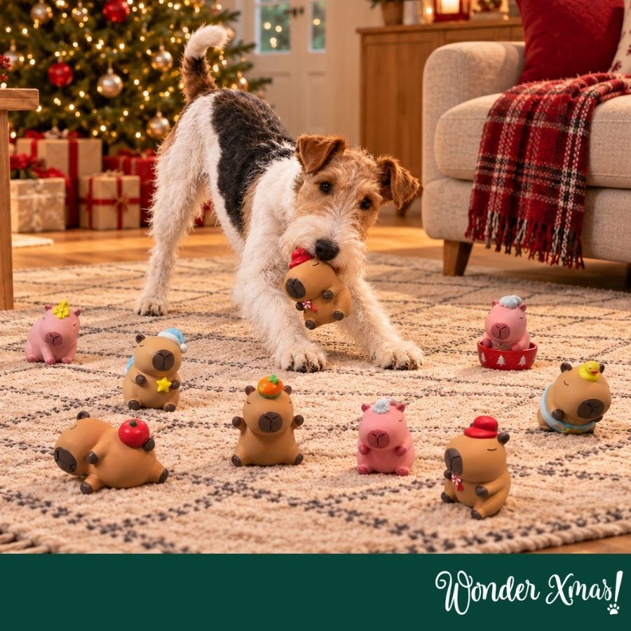 Wonder Christmas Cole&ccedil;&atilde;o capivara Brinquedo para c&atilde;es, , large Imagem n&uacute;mero 2