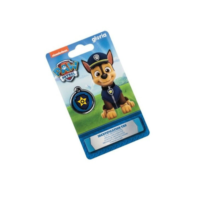 Paw Patrol Chase Chapa de Identificação para cães,  Imagem número 1 Paw Patrol Chase Chapa de Identificação para cães, , large Imagem número 1