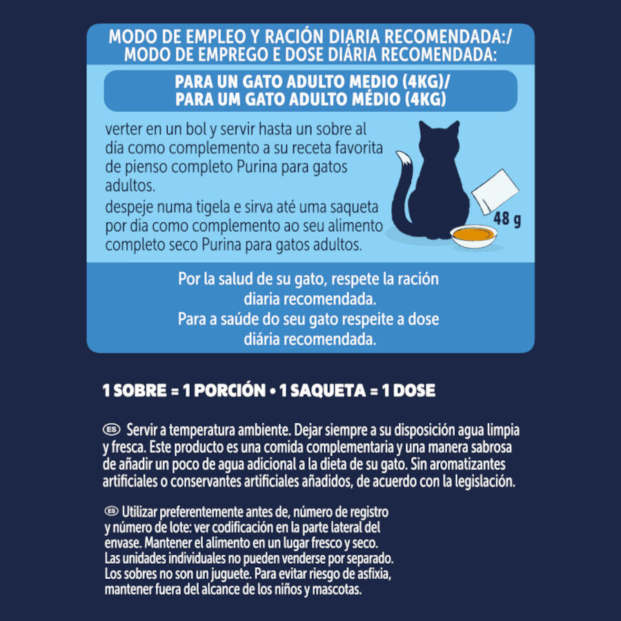 6 x 48 g Felix Cat Sopa de Bacalao At&uacute;n y Solla para gatos, , large Imagem n&uacute;mero 6