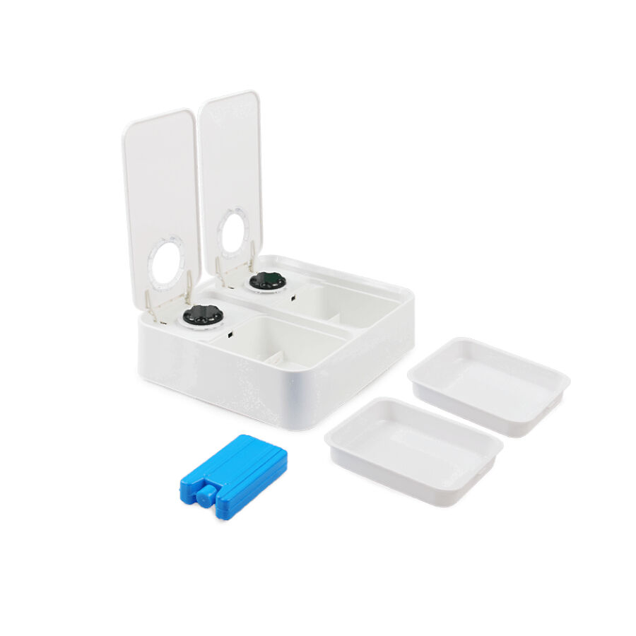 All For Paws Liftstyle4Pets Comedouro Autom&aacute;tico Duplo para c&atilde;es e gatos, , large Imagem n&uacute;mero 3