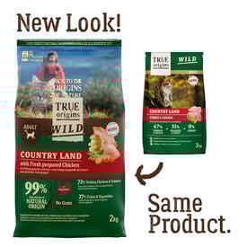 True Origins Wild Adult Frango e Peru Ra&ccedil;&atilde;o para gatos