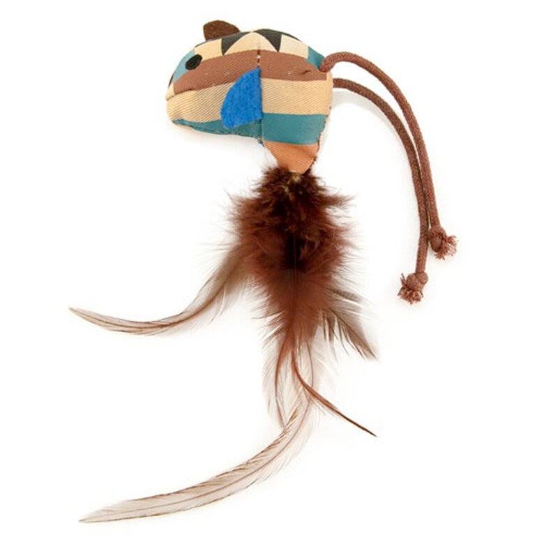 TK-Pet juguete para gatos pájaro con plumas Imagem número 1 TK-Pet juguete para gatos pájaro con plumas Imagem número 1
