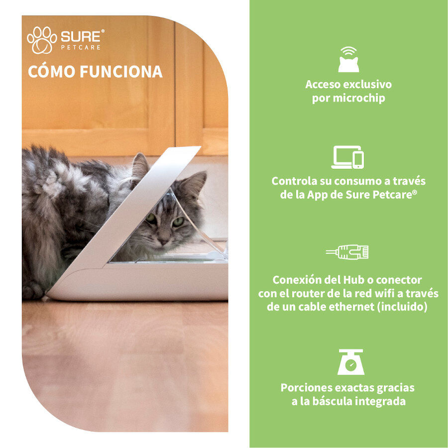 Sure Petcare Surefeed Comedouro Autom&aacute;tico com Microchip Connect para C&atilde;es e Gatos, , large Imagem n&uacute;mero 4