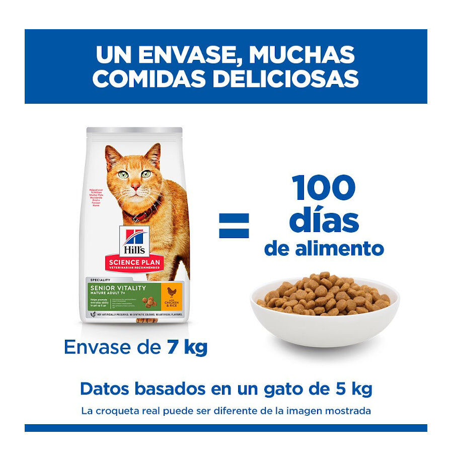 1.5 kg Hill's Science Plan Youthful Vitality Frango ra&ccedil;&atilde;o para gatos, , large Imagem n&uacute;mero 7