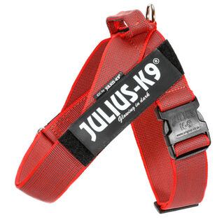 Julius K9 IDC Peitoral Vermelho para cães