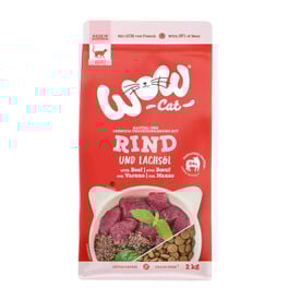 Wow, comida de gato de carne adulta