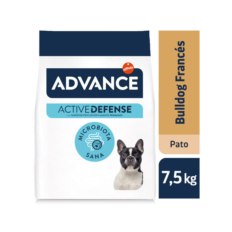 7.5 kg Advance Active Defense Bulldog Francês Pato e Arroz ração para cães,  Imagem número 2 7.5 kg Advance Active Defense Bulldog Francês Pato e Arroz ração para cães, , large Imagem número 2