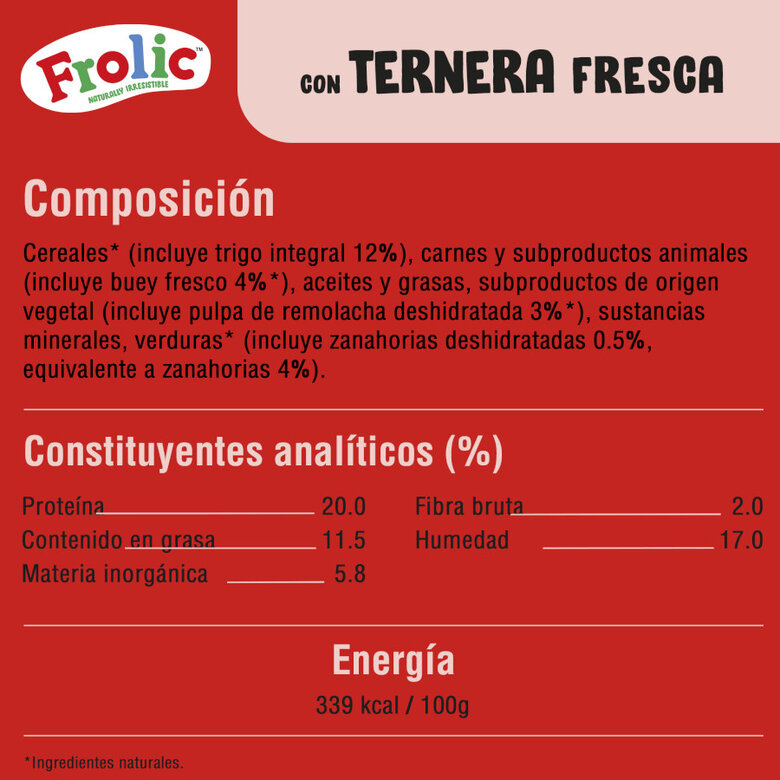 1.5 kg Frolic Ração Semi-húmida de novilho para cães,  Imagem número 2 1.5 kg Frolic Ração Semi-húmida de novilho para cães, , large Imagem número 2