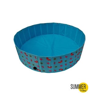 Summer Vibes Dog Pool Funny Piscina para cães