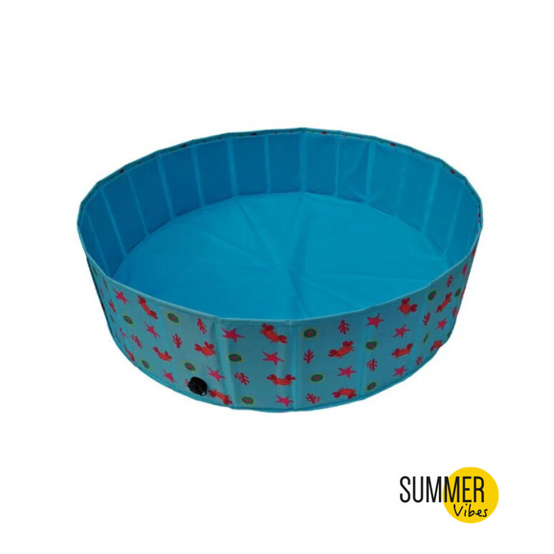 Summer Vibes Dog Pool Funny Piscina para cães,  Imagem número 2 Summer Vibes Dog Pool Funny Piscina para cães, , large Imagem número 2
