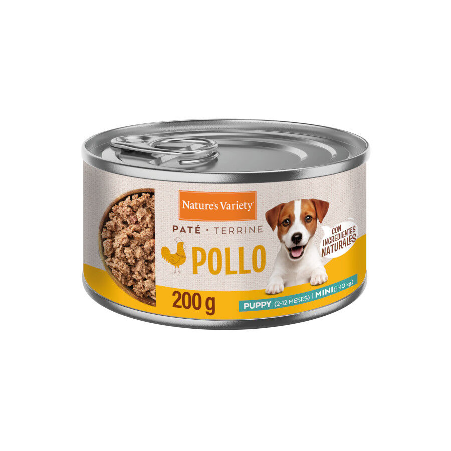 200 gr Nature's Variety Pat&eacute; Pollo Lata para cachorros mini, , large Imagem n&uacute;mero 1
