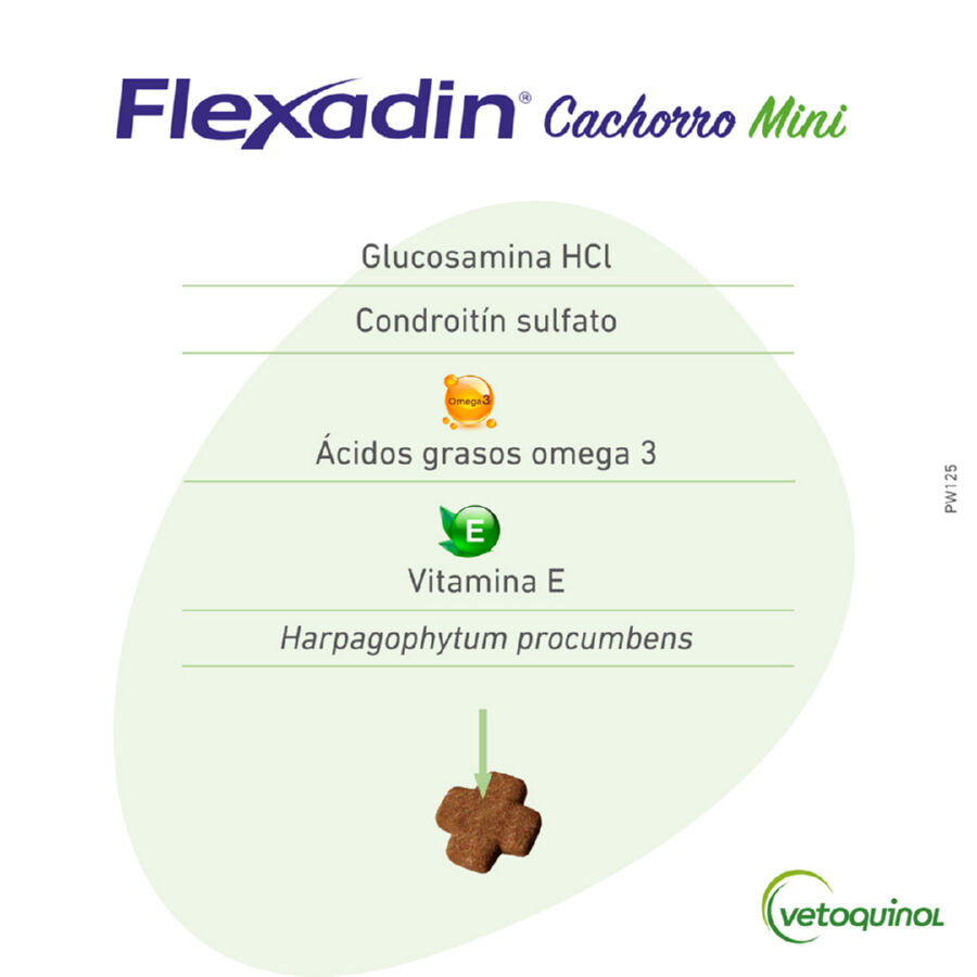 Vetoquinol Flexadin Young Mini Condroprotetor para c&atilde;es, , large Imagem n&uacute;mero 4