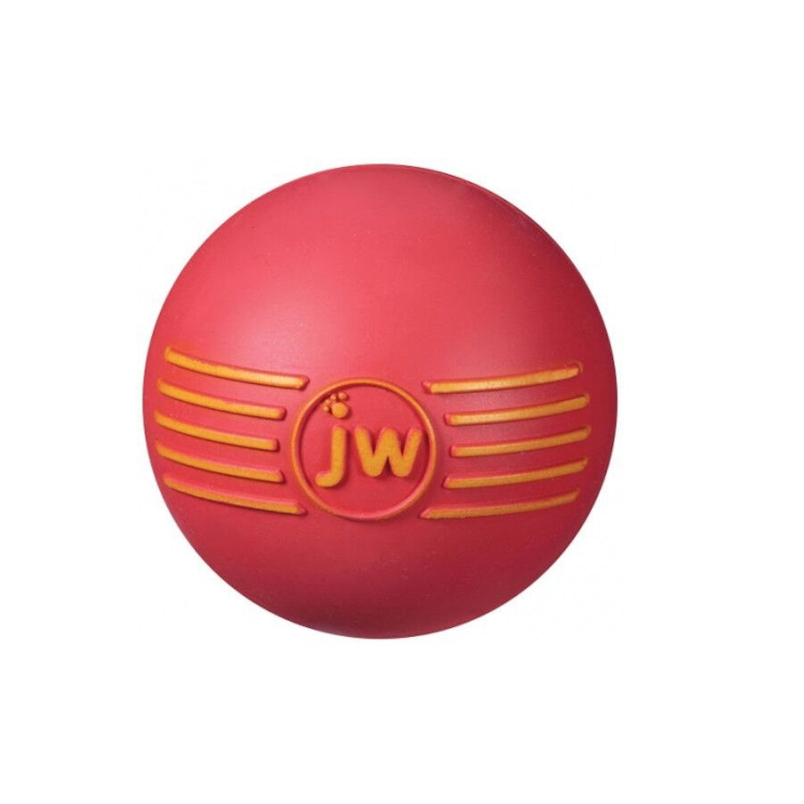 JW Dog pelota de caucho con sonido para perros Imagem n&uacute;mero 1