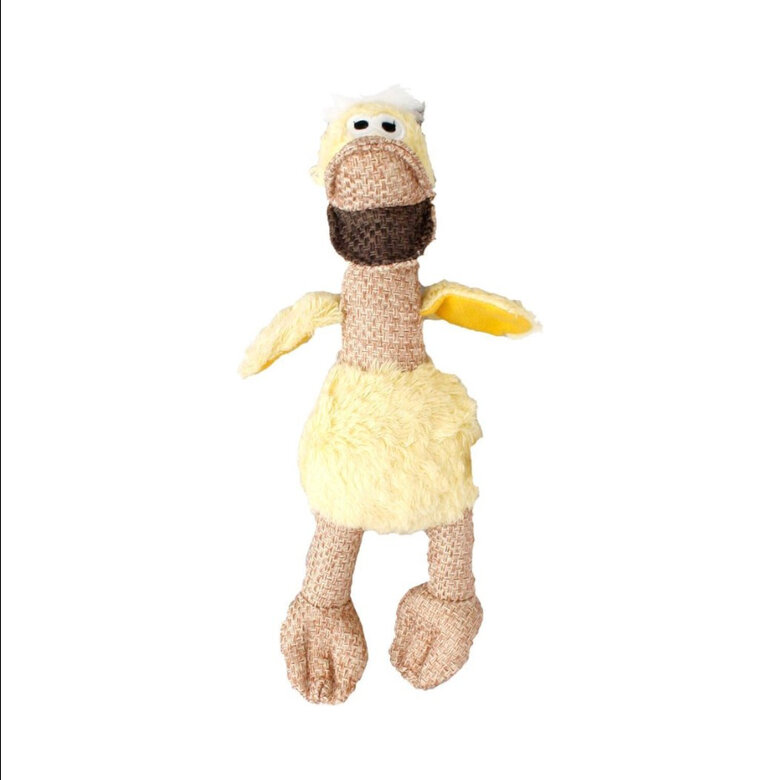 Flamingo pato amarelo de peluche para cães.,  Imagem número 1 Flamingo pato amarelo de peluche para cães., , large Imagem número 1