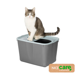 Nice Care Eco Caixa de areia Micia azul para gatos