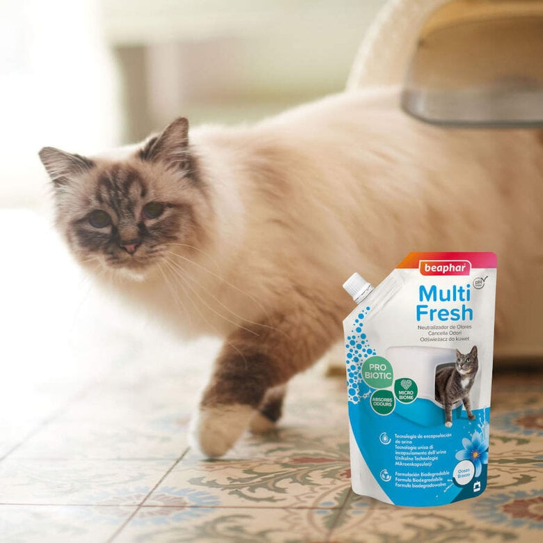 Beaphar Multi Fresh Neutralizador de odores para gatos,  Imagem número 5 Beaphar Multi Fresh Neutralizador de odores para gatos, , large Imagem número 5