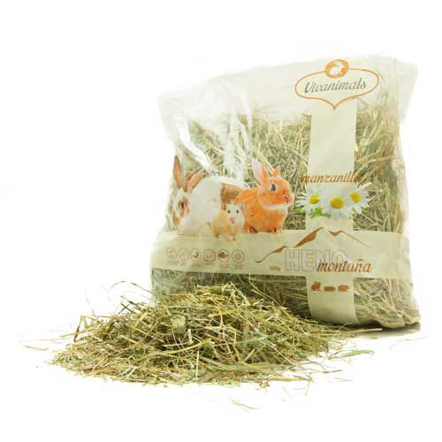 Vivanimals heno manzanilla para conejos y roedores Imagem n&uacute;mero 1