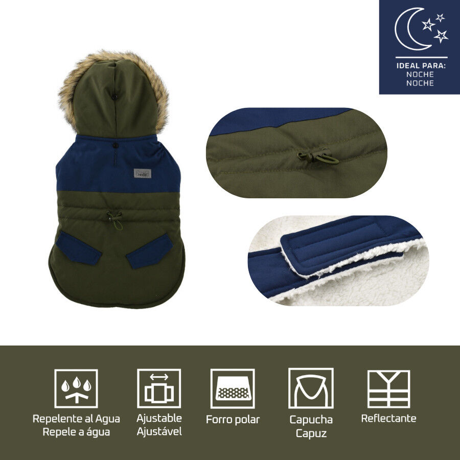 Outech Casaco Verde para c&atilde;es, , large Imagem n&uacute;mero 4