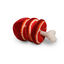 Tootoy! Comfort Beefy Thigh Cuddler peluche com som para cães, , large Indicador imagem número 1