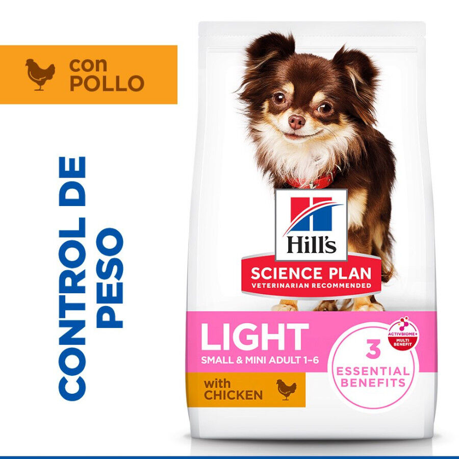 Hill's Smal e Mini Adult Science Plan Frango ra&ccedil;&atilde;o para c&atilde;es, , large Imagem n&uacute;mero 2