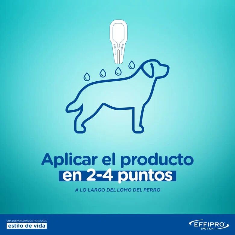 Virbac Effipro 40-60 kg Pipetas Antiparasit&aacute;rias para c&atilde;es, , large Imagem n&uacute;mero 6