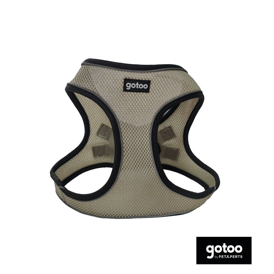 Gotoo Peitoral mesh cinza para c&atilde;es, , large Imagem n&uacute;mero 2