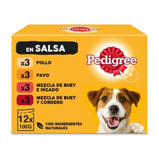 Pedigree Sabores Mistos Molho em Saqueta para Cães - Multipack