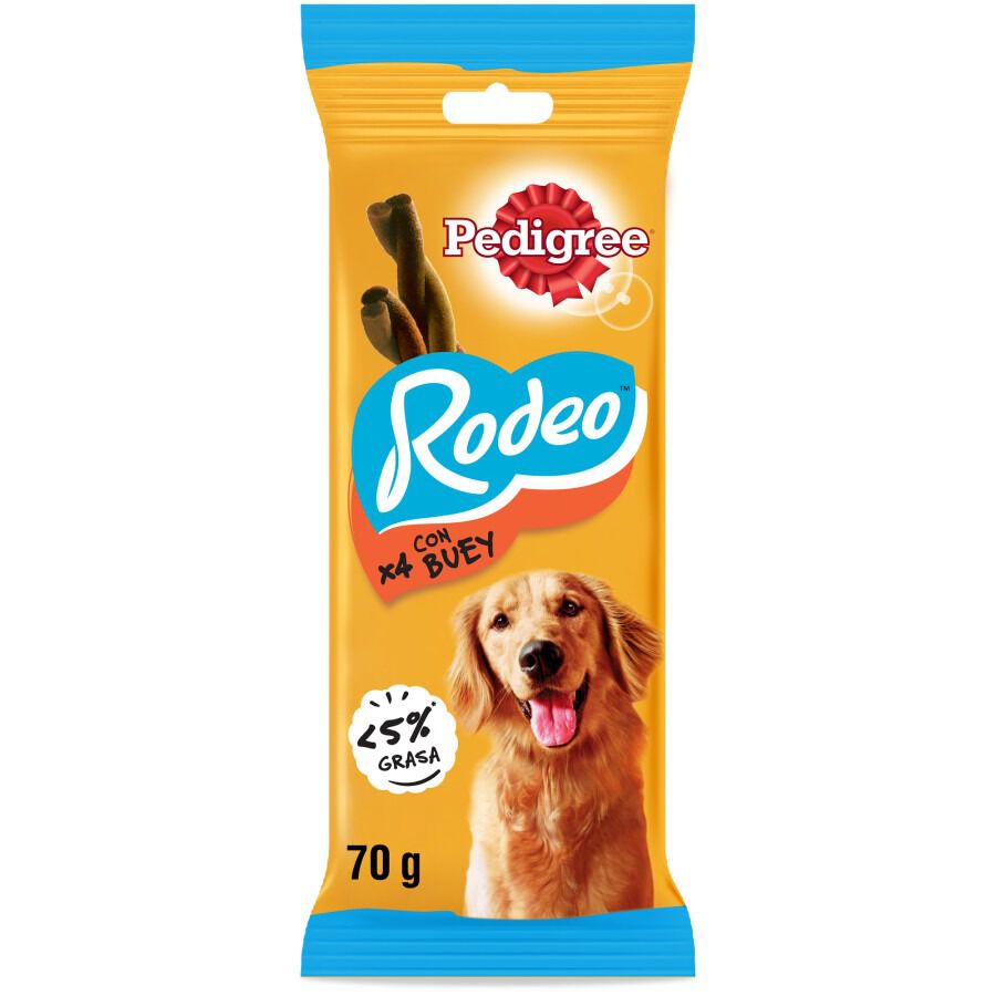 4 sticks Pedigree Rodeo Snack Boi para C&atilde;es, , large Imagem n&uacute;mero 1