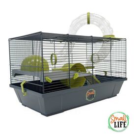 Small Life Gaiola com Tubo Verde para hamsteres