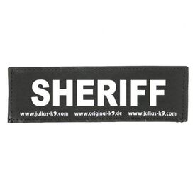 Julius K9 Sheriff Etiqueta para peitorais para cães