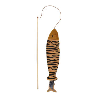 Flamingo Jungle Cana com peixe para gatos