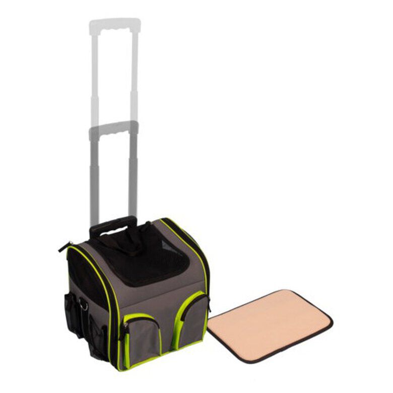 Flamingo Fluo Trolley Coche Transport&iacute;n para mascotas Imagem n&uacute;mero 1