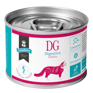 Criadores Dietetic Digestive comida húmida gatos 200gr