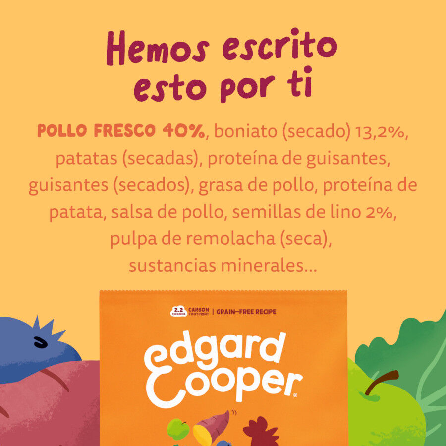 12 kg Edgard & Cooper Adult Frango ra&ccedil;&atilde;o para c&atilde;es, , large Imagem n&uacute;mero 8