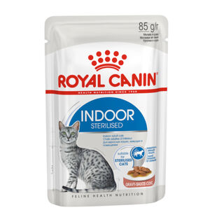 Royal Canin Indoor Sterilised saqueta em molho para gatos
