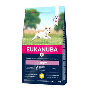 Eukanuba Puppy&Junior Small Breed ração para cães