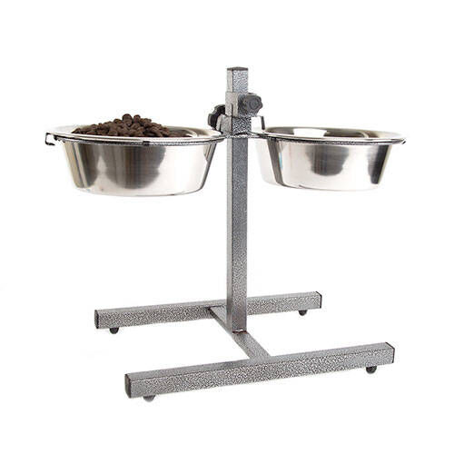 TK-Pet Iris comedero perro acero inoxidable con soporte Imagem n&uacute;mero 1