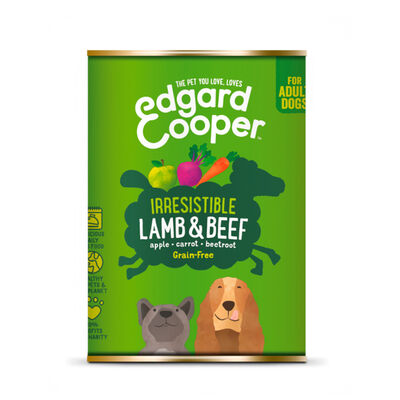 Terrina Edgard Cooper Adult vitela e pato para cães