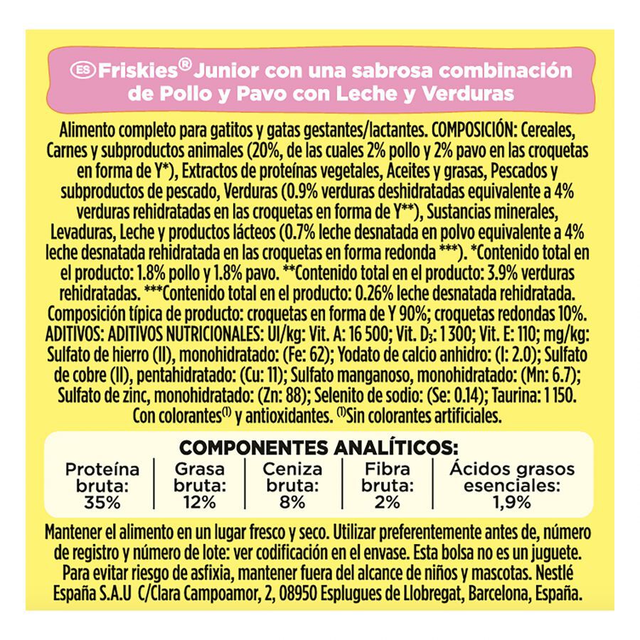 1.5 kg Friskies Junior Ra&ccedil;&atilde;o para gatos , , large Imagem n&uacute;mero 2