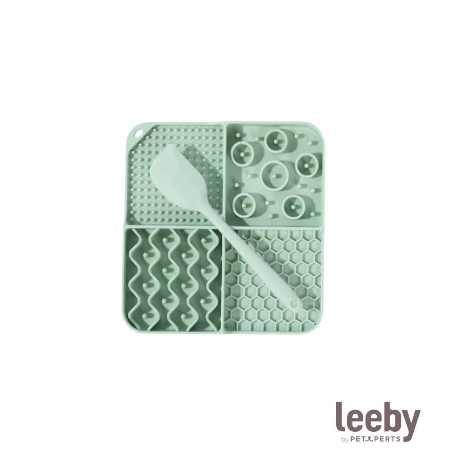 Leeby Tapete de Lamber Verde para c&atilde;es e gatos, , large Imagem n&uacute;mero 2