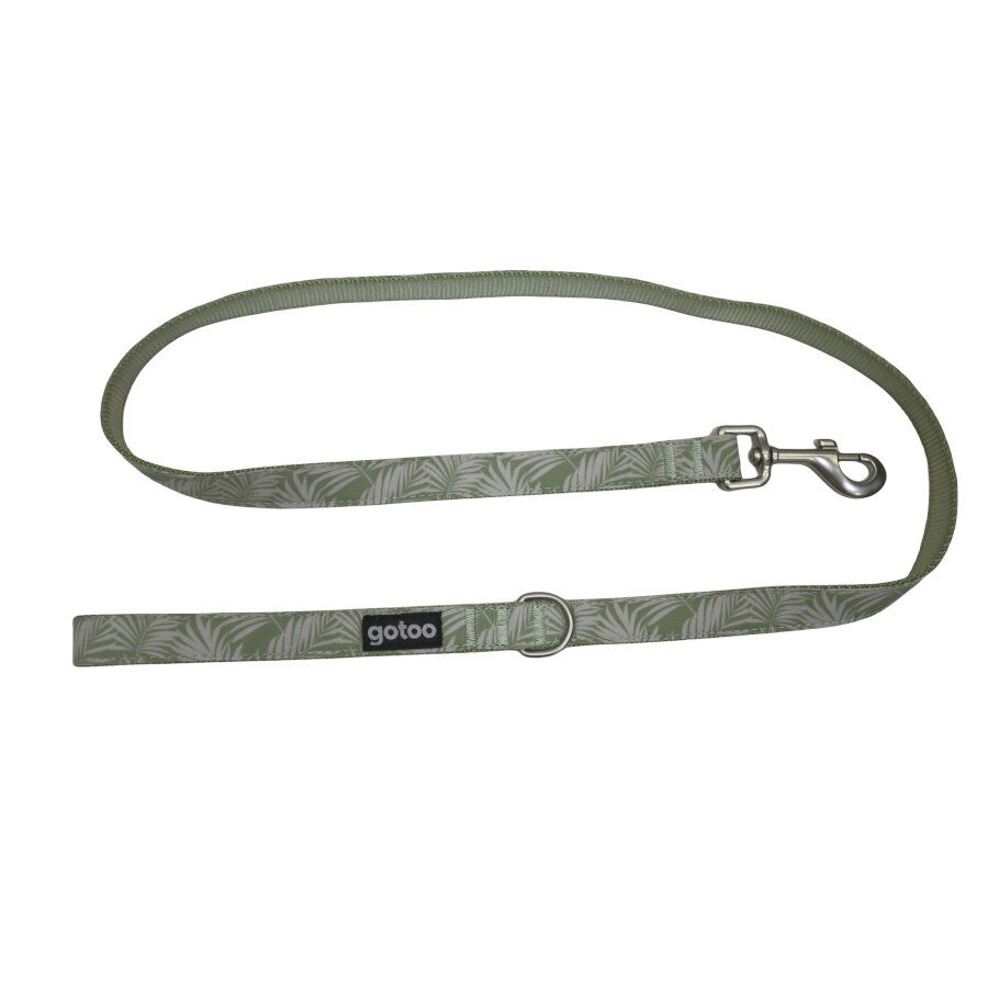 Trela estampada folhas para c&atilde;es, , large Imagem n&uacute;mero 1