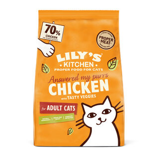 Lily's Kitchen Grain Free Frango ração para gatos